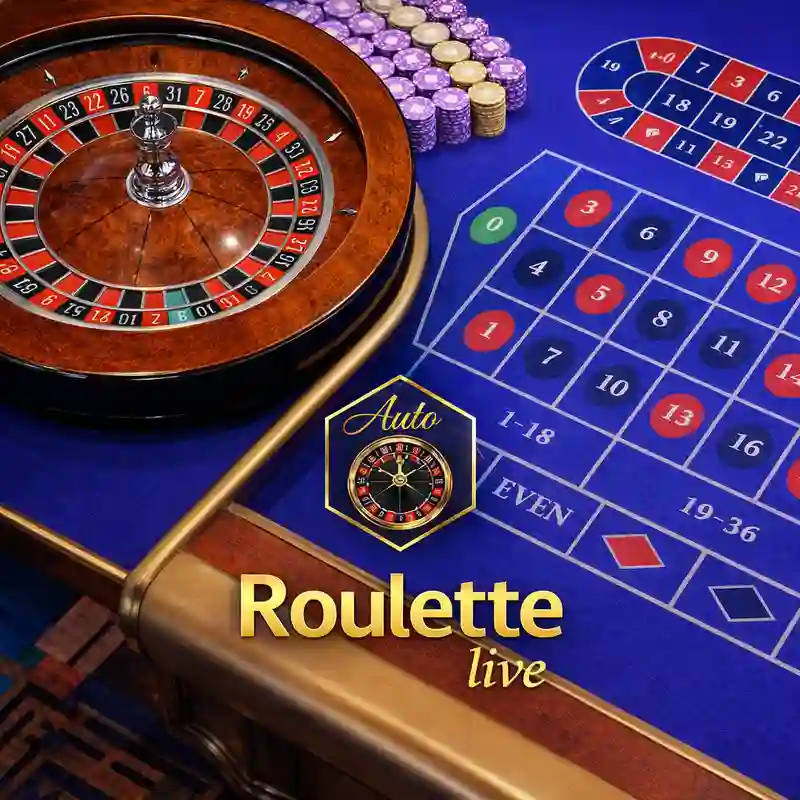 Auto-Roulette online casino game interface