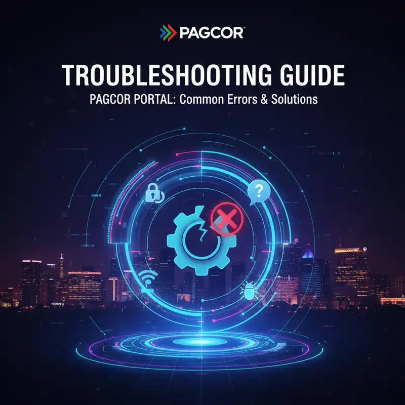 Pagcor Portal Troubleshooting and FAQ Guide